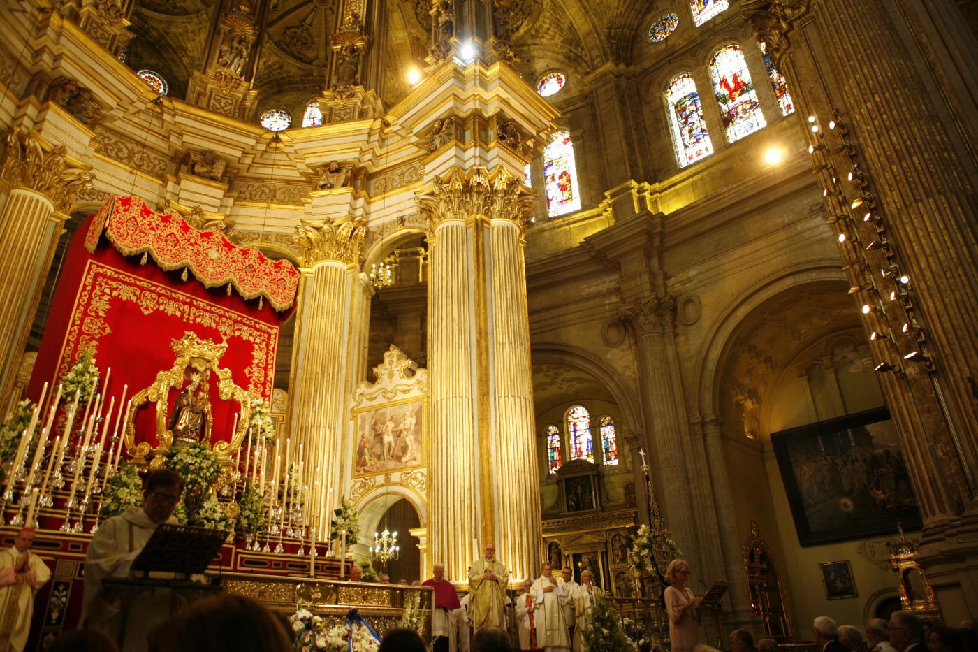 Málaga celebró con fervor el día de su patrona