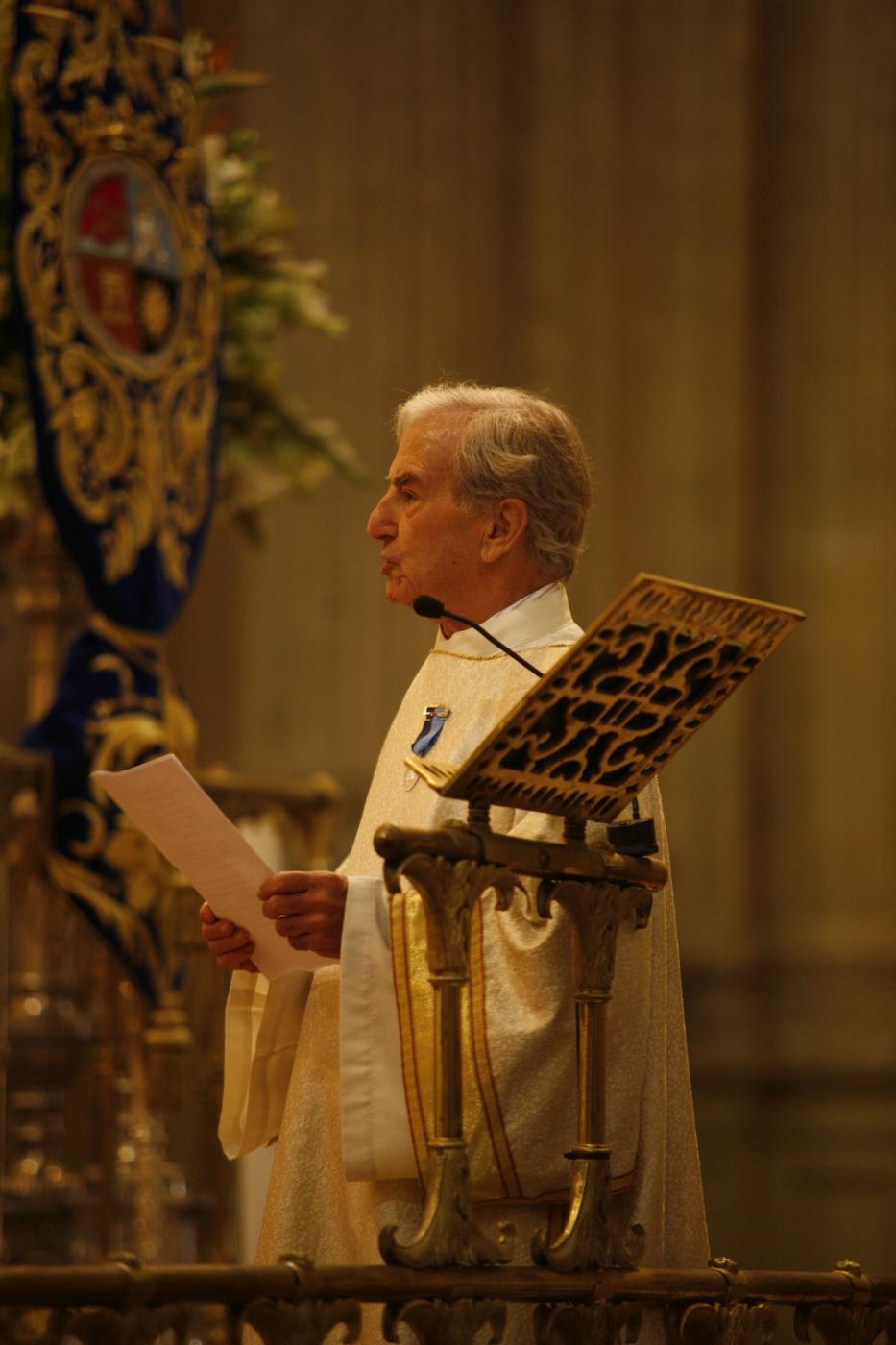 Antonio Martín, medalla Pro Ecclesia Malacitana