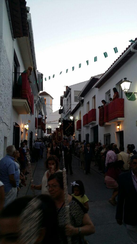 Alfarnate vive un día histórico con su Virgen de Monsalud