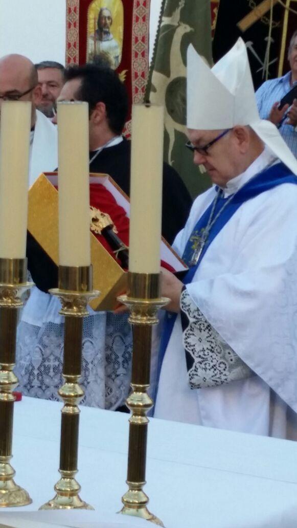Alfarnate vive un día histórico con su Virgen de Monsalud