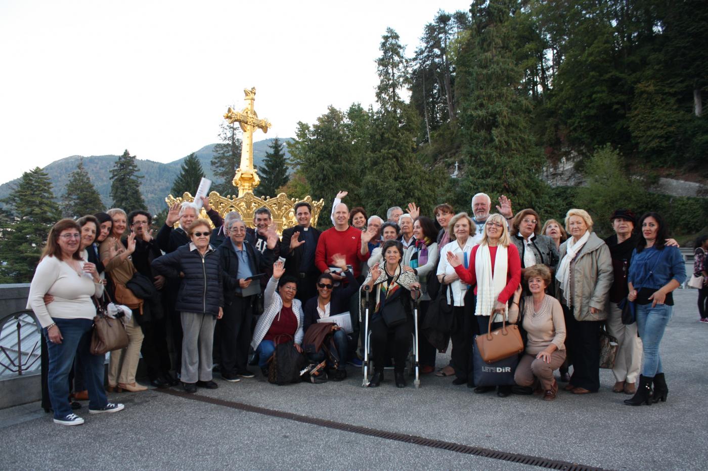 Málaga peregrinó a Lourdes