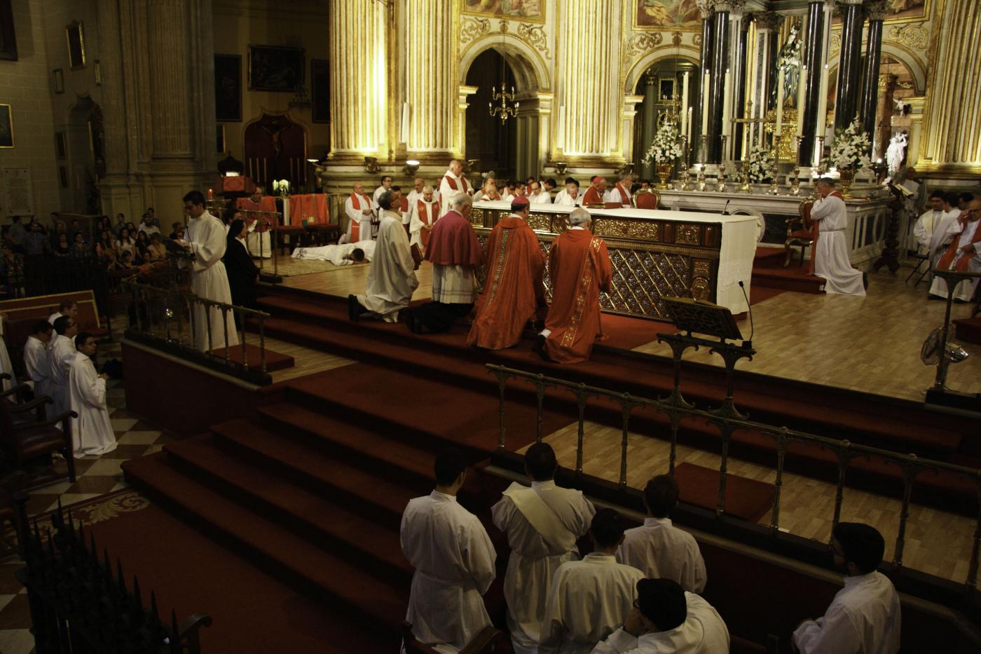 Ordenación de diáconos (Catedral-Málaga)