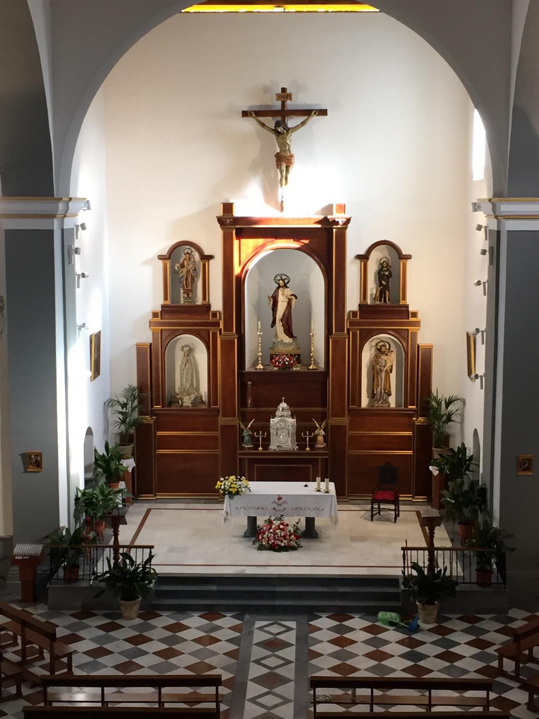 Alozaina recupera su templo parroquial