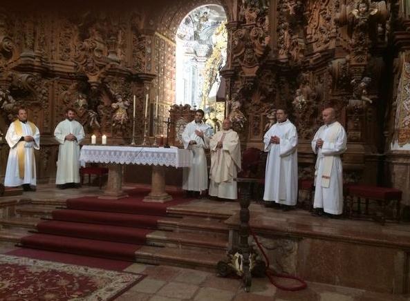 Francisco González presidió la Eucaristía 