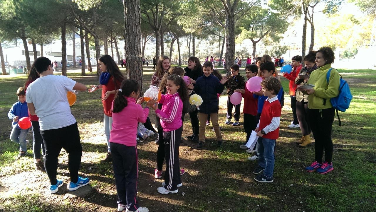 Niños y jóvenes se reúnen en la Serranía de Ronda