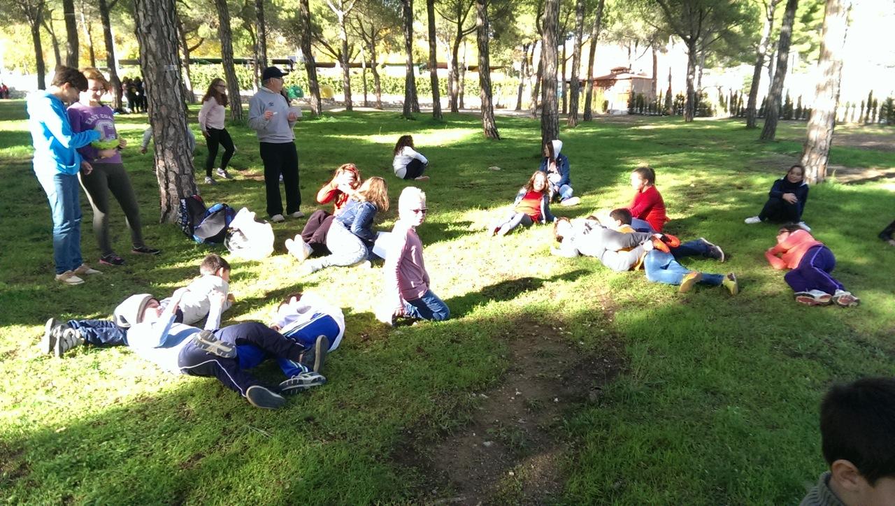 Niños y jóvenes se reúnen en la Serranía de Ronda