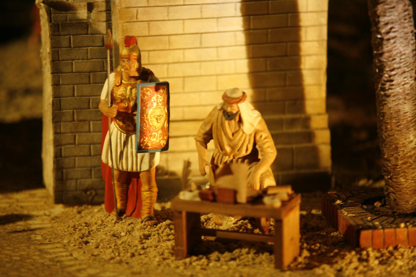 El belén de la Catedral se inspira en Málaga