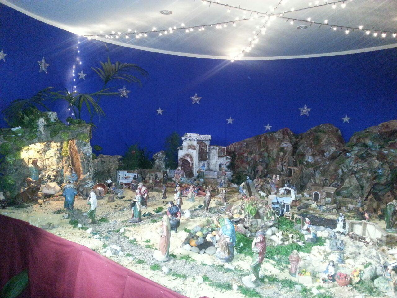 Un belén con acertijos en la parroquia de San Fernando