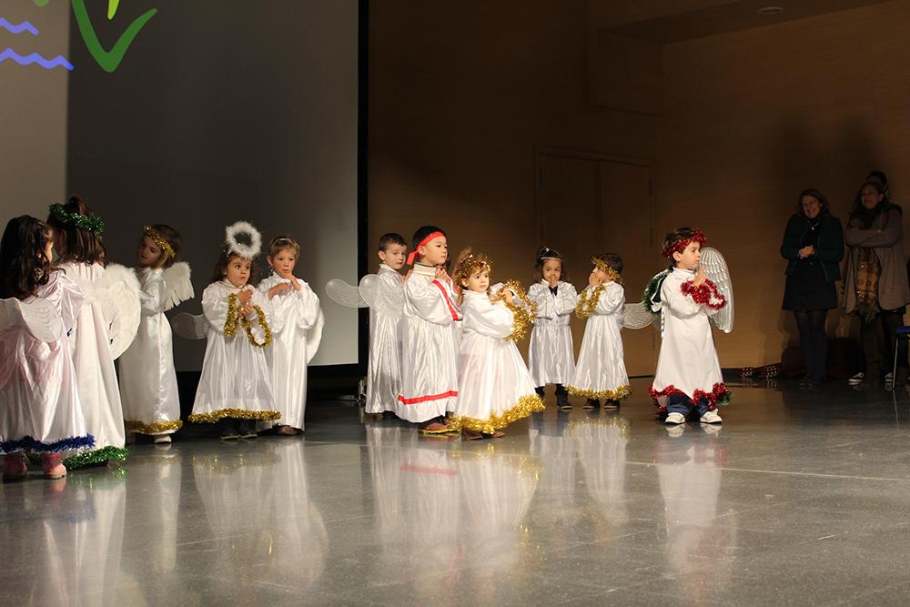 Los pequeños participaron en el certamen con entusiasmo