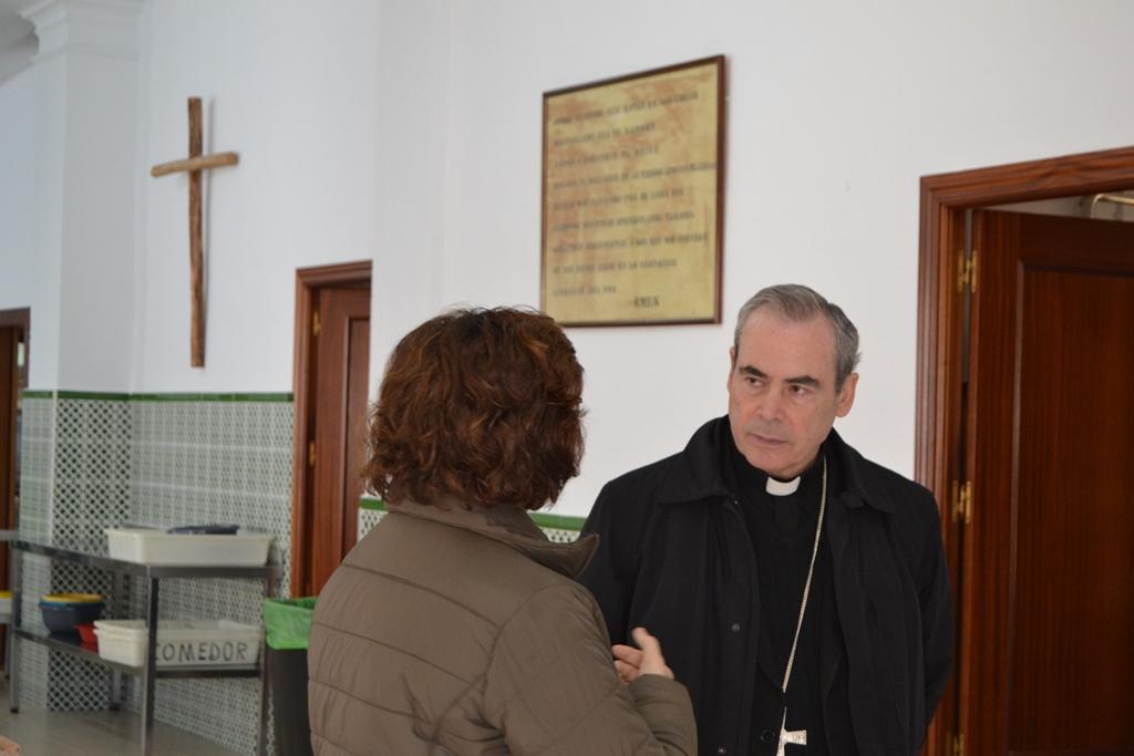 Visita al comedor de Santo Domingo