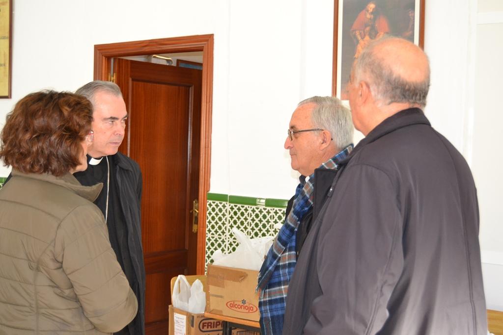 Visita al comedor de Santo Domingo