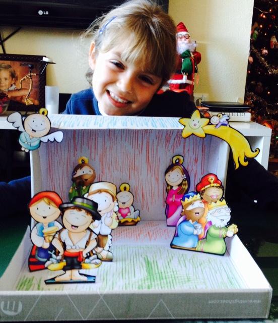 Descarga aquí el belén recortable de Pachi