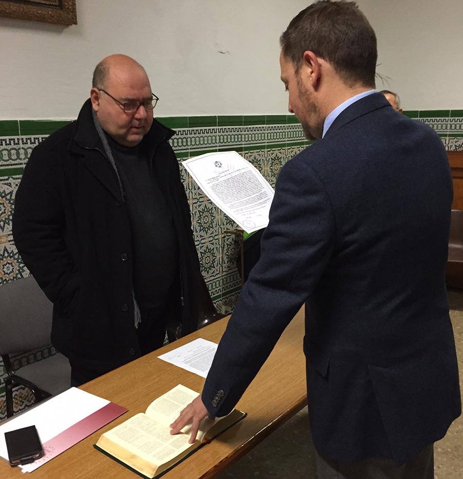 David Pérez Rojas, nuevo abogado del Tribunal Eclesiástico de Málaga