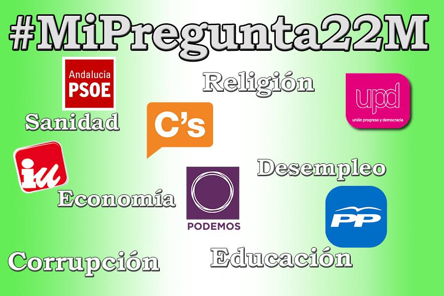 ¿Qué preguntarías a los políticos ante el 22M?