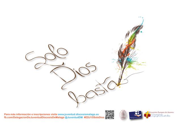 Cartel del Encuentro con el lema del mismo