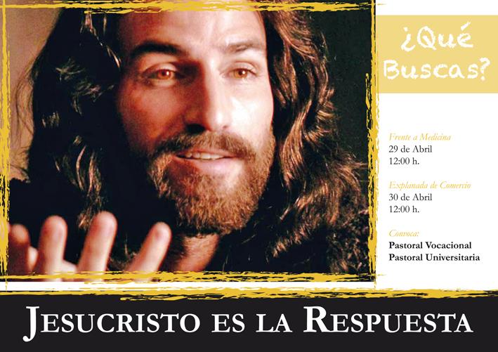 Jesucristo es la respuesta en el Campus de Teatinos