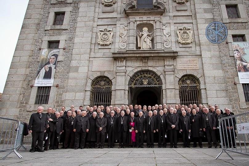 Obispos participantes en la peregrinación