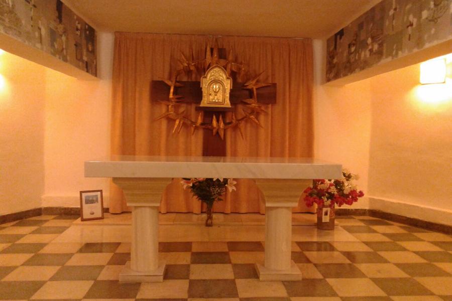 Cripta de la iglesia de San Patricio, en Málaga