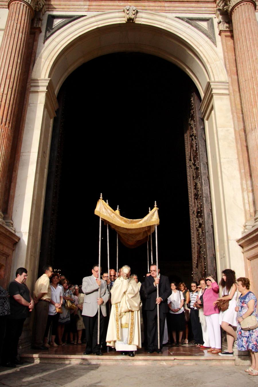 Solemnidad del Corpus Christi, Catedral de Málaga