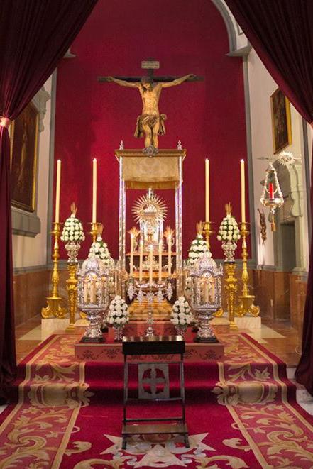 Triduo a Jesús Sacramentado en la parroquia de San Juan