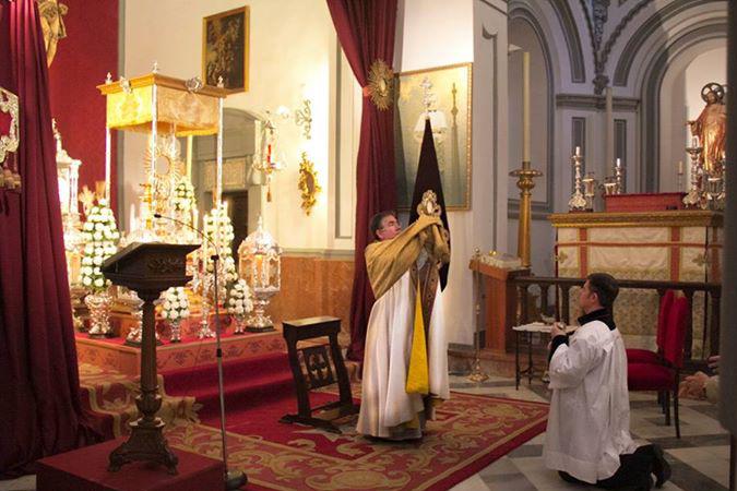 Triduo a Jesús Sacramentado en la parroquia de San Juan