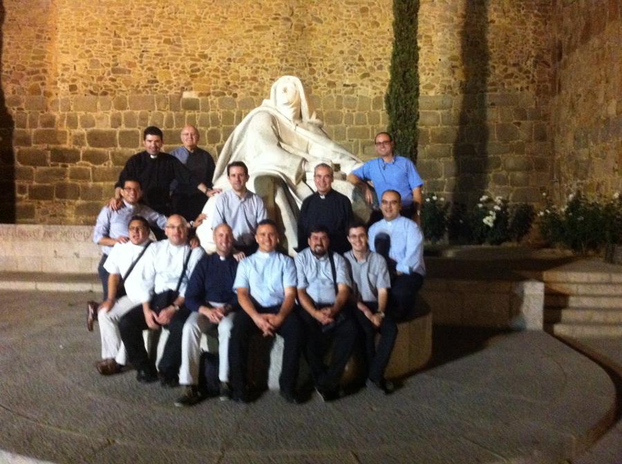 Peregrinación del clero malagueño a Ávila