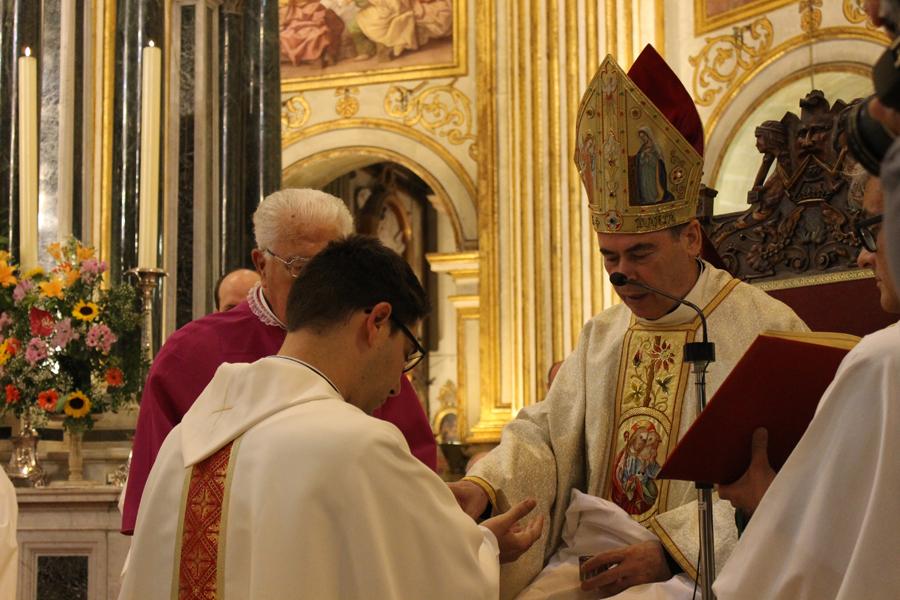 Ordenación sacerdotal de José MIguel Antequera e Isidro Calderón