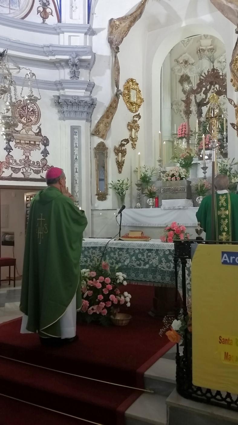 Misa de clausura de la Visita Pastoral al arciprestazgo de Álora