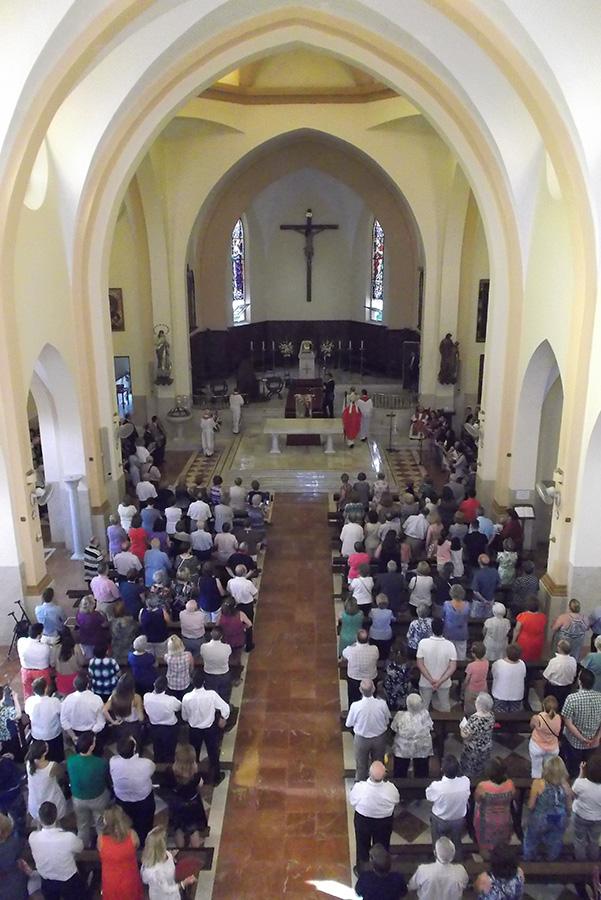El Sr. Obispo ha presidido la dedicación del templo de San Patricio