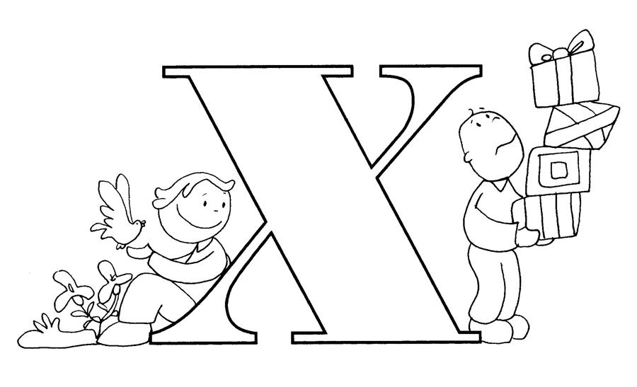 X. «No codiciarás los bienes ajenos» para colorear