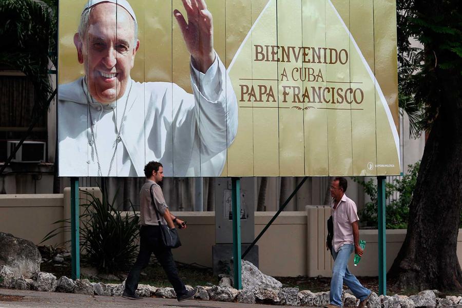Sigue el viaje del papa Francisco a Cuba y Estados Unidos