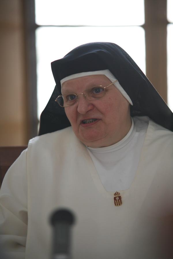 Mª Carmen Yoldi, superiora de la comunidad de la orden de la Merced en el barrio Cruz del Molinillo