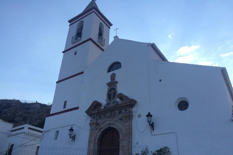 Restauración de la iglesia de Santiago, en Casarabonela