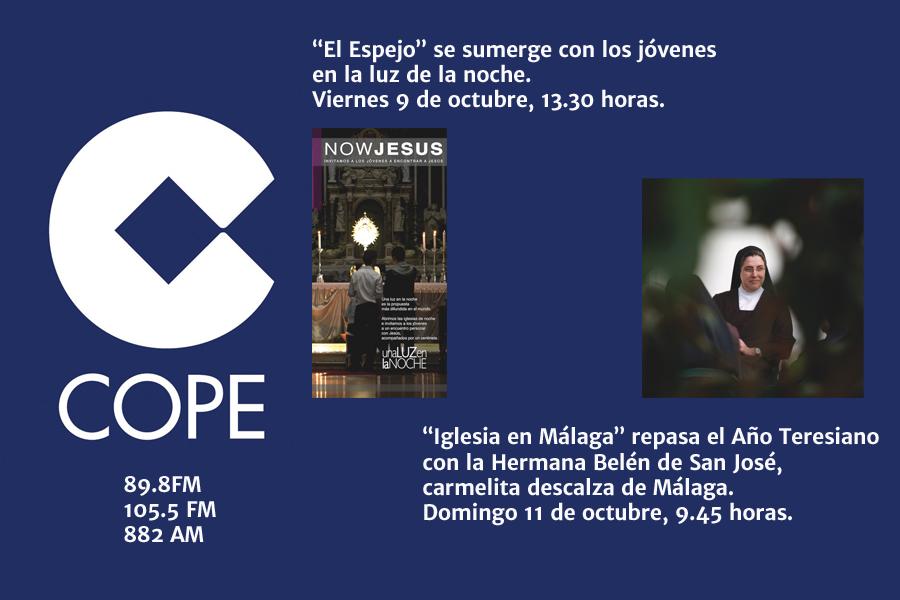 Programación de "El Espejo" e "Iglesia en Málaga" esta semana