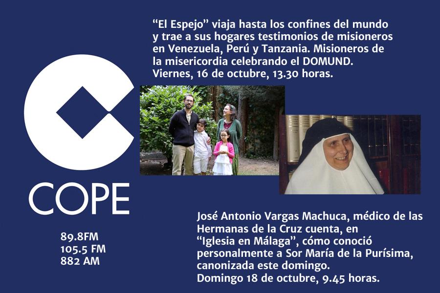 Programación diocesana en Cope Málaga