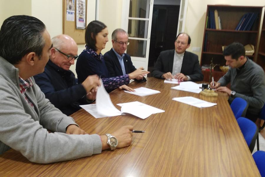 Restauración del templo de la Victoria, en Archidona