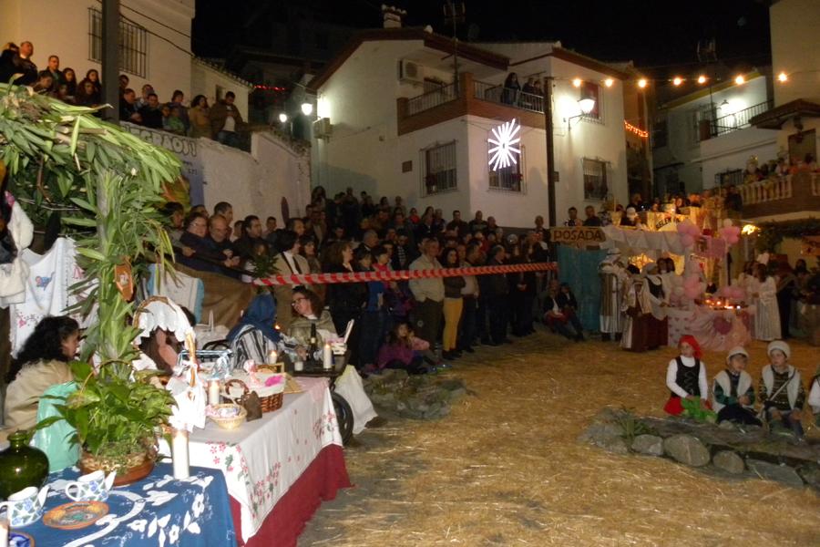 IV Belén viviente en el colegio Ntra. Sra. de Lourdes, El Valdés