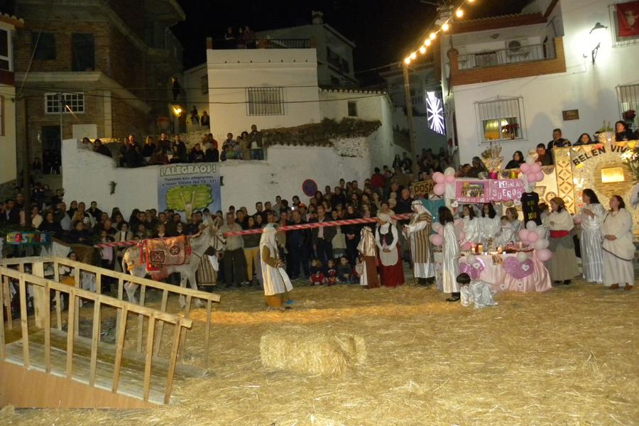 IV Belén viviente en el colegio Ntra. Sra. de Lourdes, El Valdés