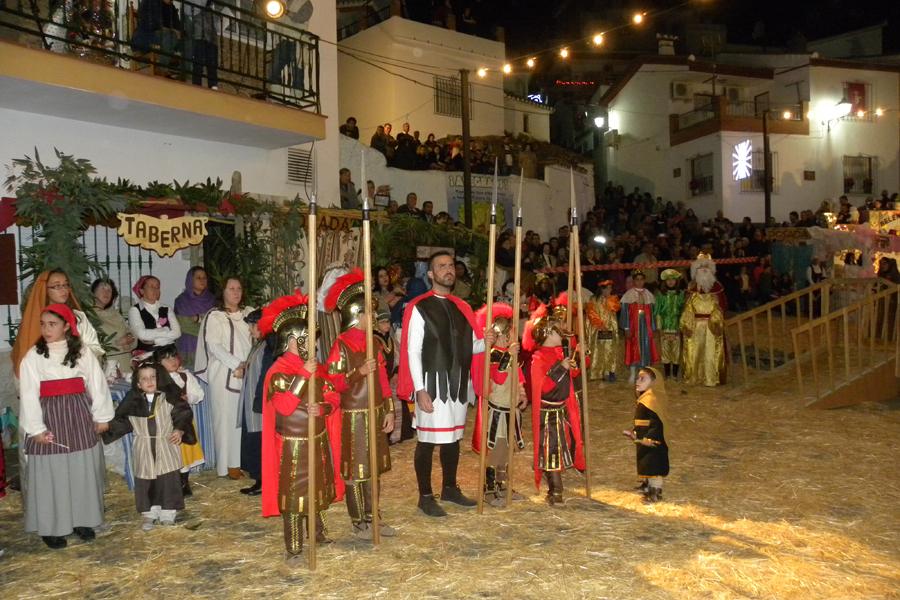 IV Belén viviente en el colegio Ntra. Sra. de Lourdes, El Valdés
