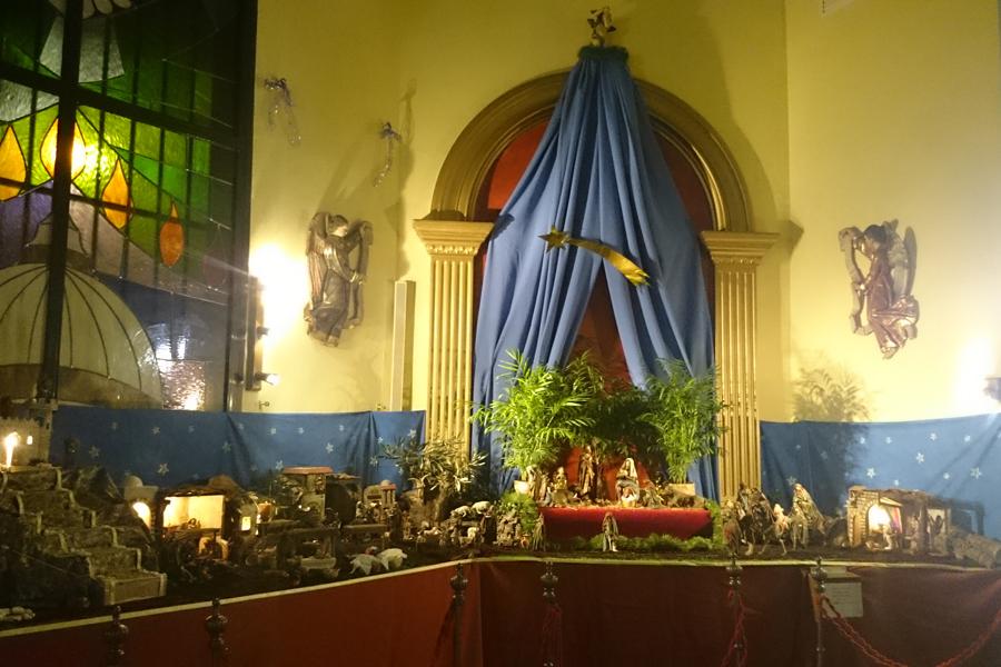 Belén de la parroquia de San Manuel, en Mijas