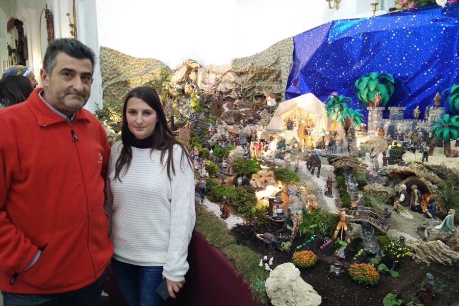 Belén de la parroquia San Antonio de Padua, Alpandeire