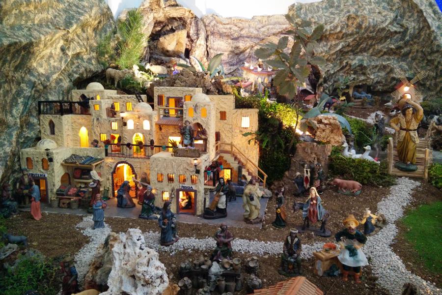 Belén de la parroquia de San Antonio de Padua, Alpandeire