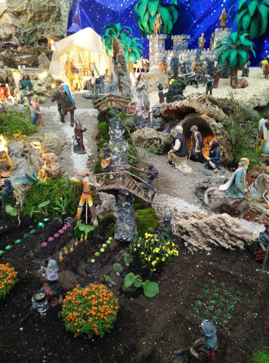 Belén de la parroquia de San Antonio de Padua, Alpandeire