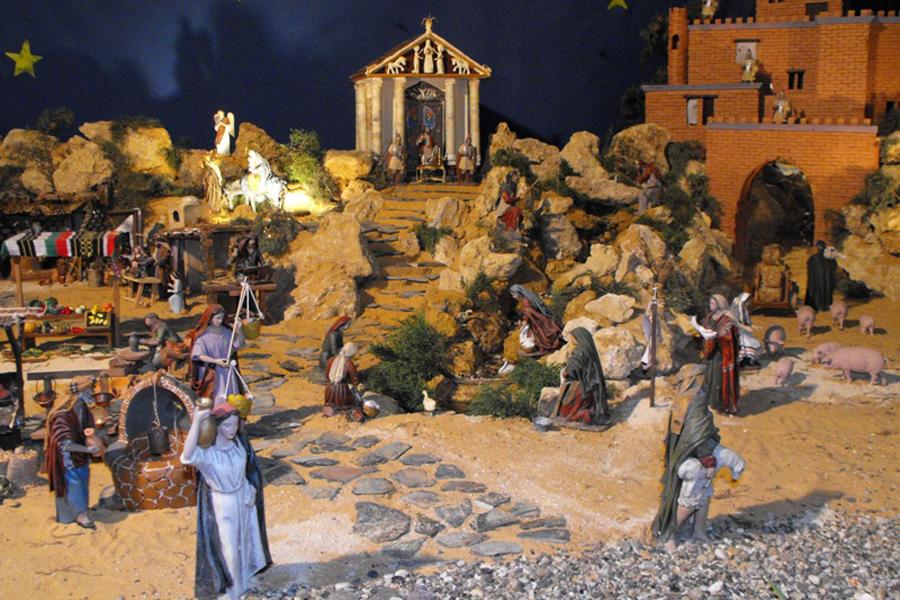 Belén de la parroquia de Santa Ana, Manilva