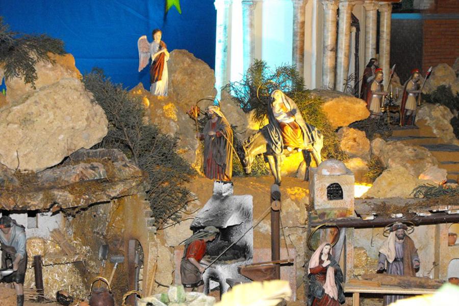 Belén de la parroquia de Santa Ana, Manilva