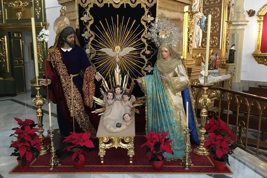 Belén de la parroquia de la Encarnación, en Marbella