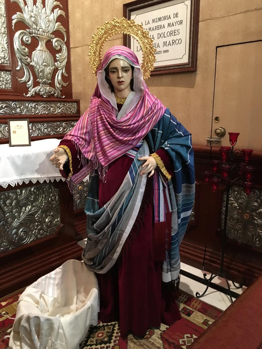 "Escenas" del belén de la parroquia de la Encarnación de Marbella