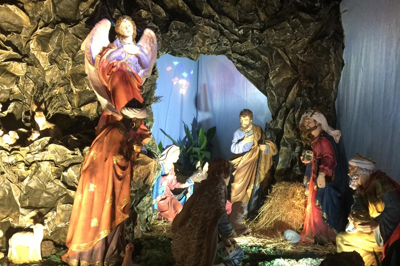 Belén de la parroquia Madre del Buen Consejo, en Torremolinos