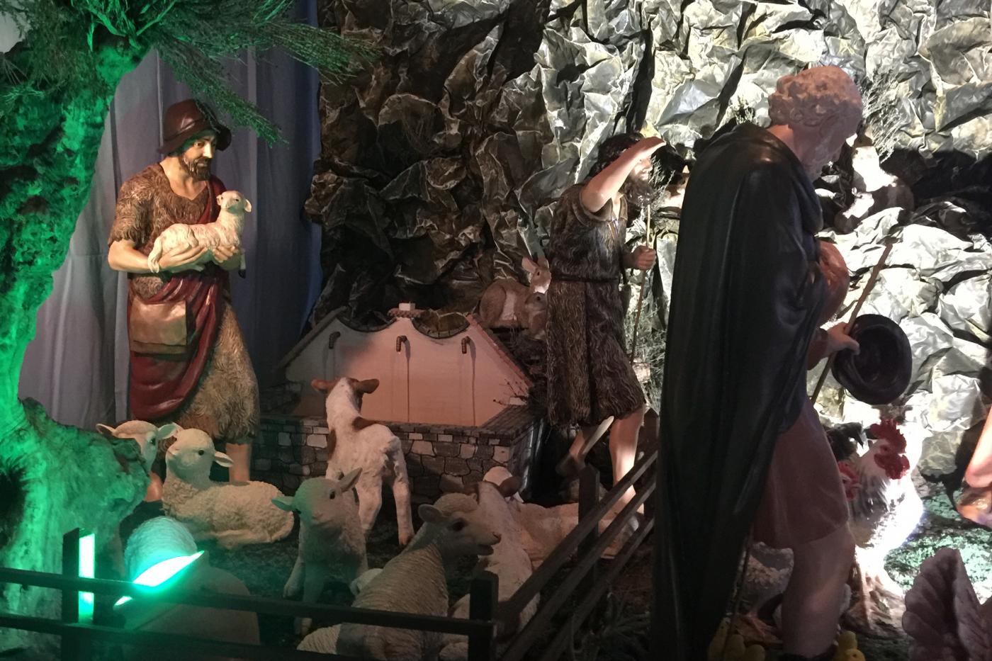 Belén de la parroquia Madre del Buen Consejo, en Torremolinos