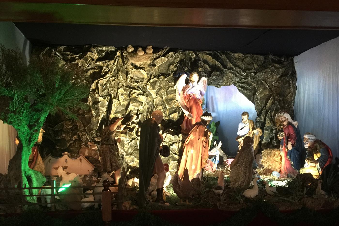 Belén de la parroquia Madre del Buen Consejo, en Torremolinos